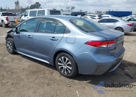 2022 Toyota Corolla Hybrid Le из США, поврежденный, VIN JTDEAMDE4NJ053348